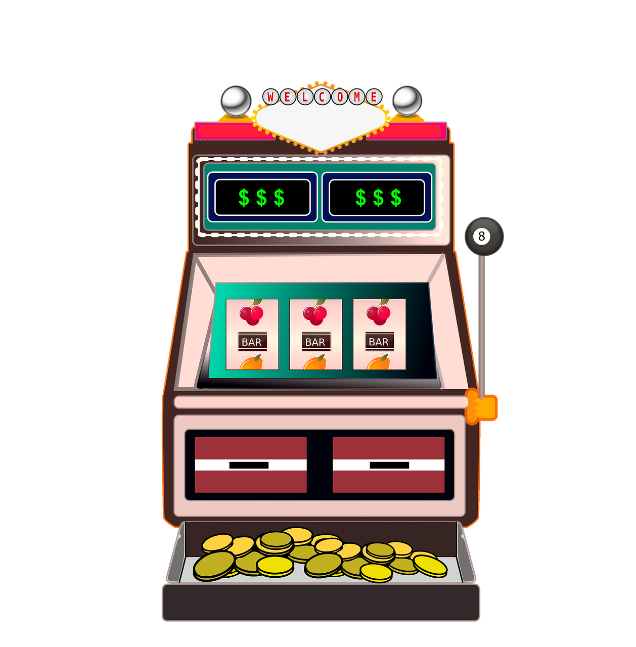 Playing online casino games for betting